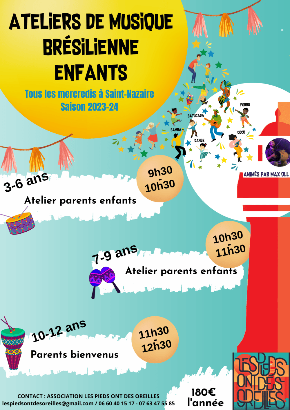Affiche : Les ateliers enfants arrivent en septembre !