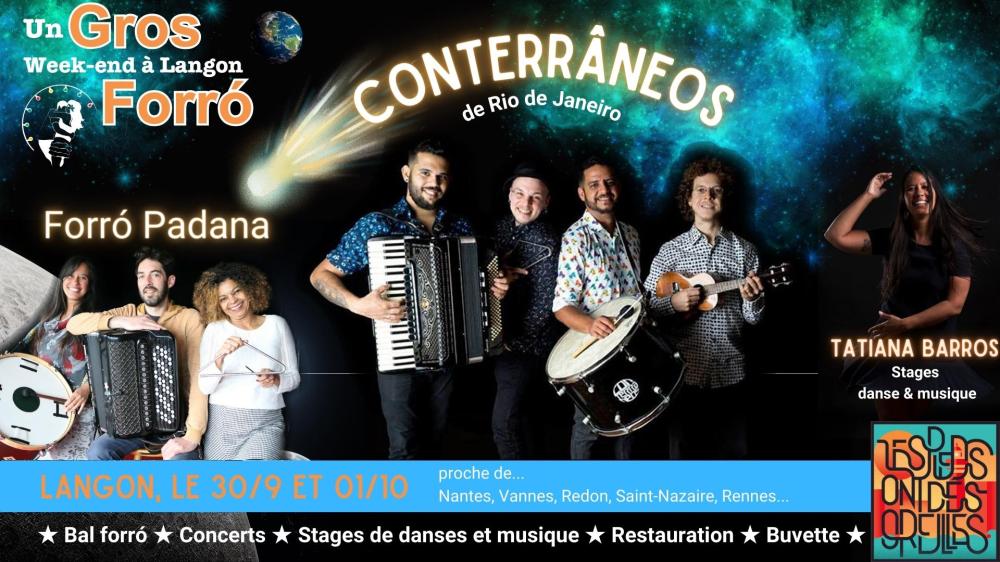 Affiche : Gros Week-end Forró avec Conterrâneos à Langon