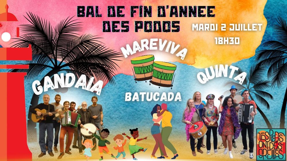 Affiche : Bal de fin d’année des podos