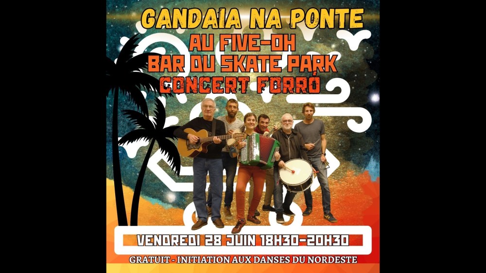 Affiche : Gandaia na Ponte au Skate Park