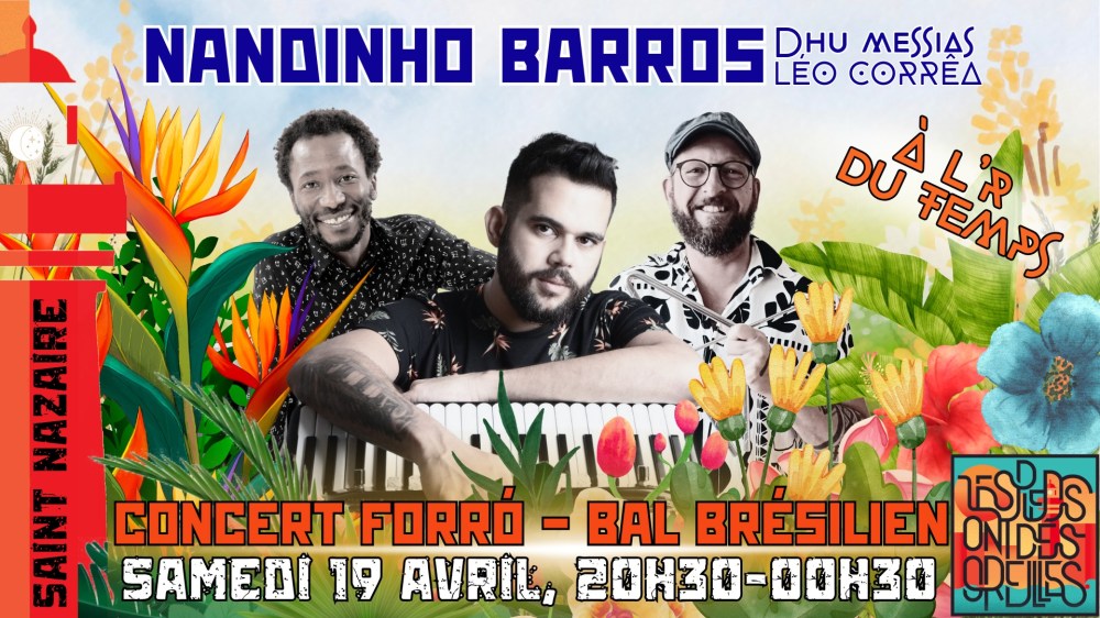 Affiche : Concert Nandinho Barros à Saint-Nazaire
