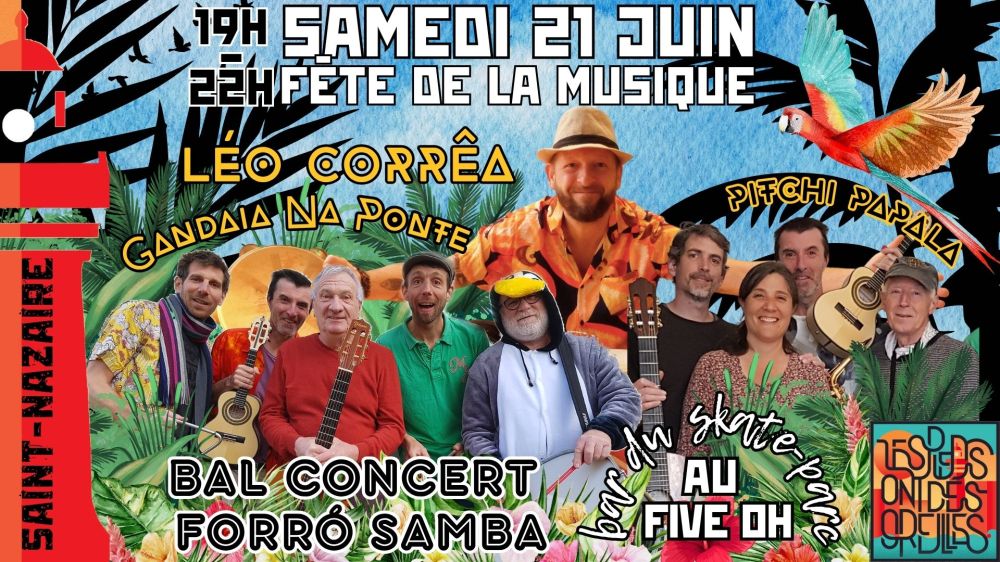 Affiche : Les podos font la Fête de la musique