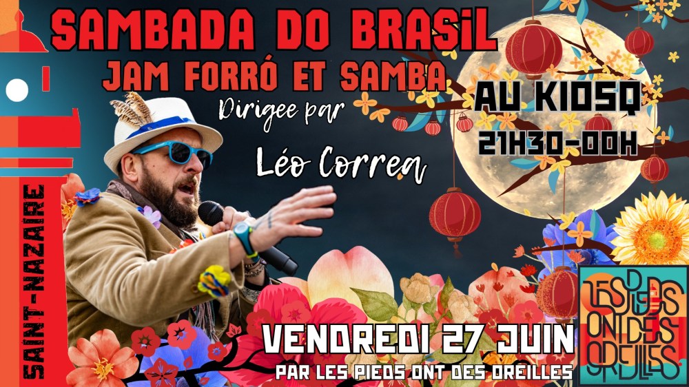 Affiche : Sambada do brasil au Kiosq
