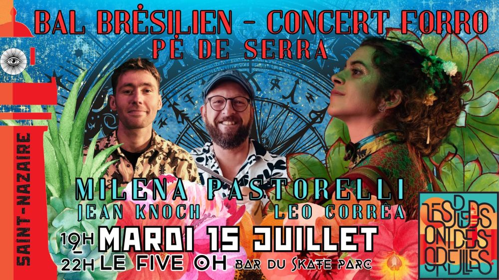 Affiche : Bal-concert trio forró pé-de-serra au Five-Oh