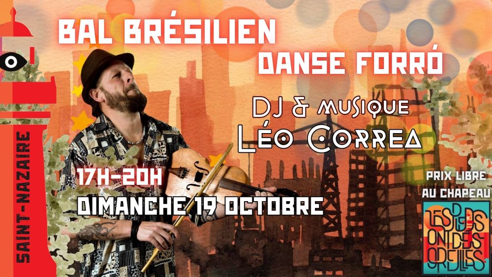Affiche : Forró do domingo à Saint-Nazaire