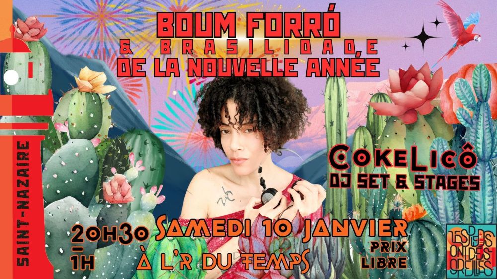 Affiche : Boum forró de la nouvelle année avec DJ Cokelicô