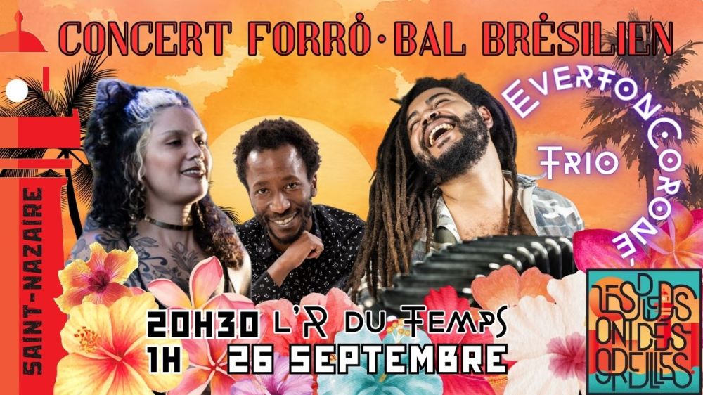 Affiche : Concert forró – Everton Coroné Trio