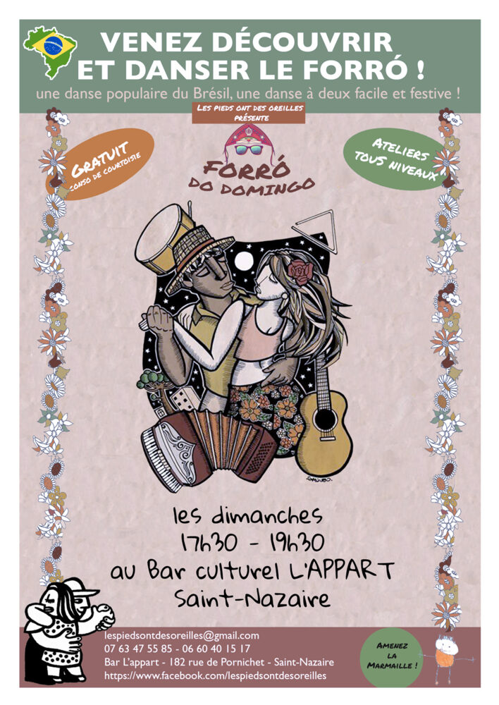 Affiche : Forró de l'Appart et Afterbeach (2020)