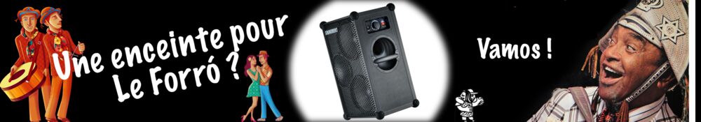 Affiche : Une enceinte pour le forró (crowdfunding)