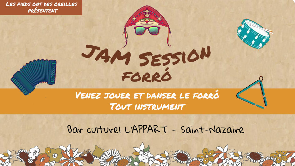 Affiche : Jam session forró