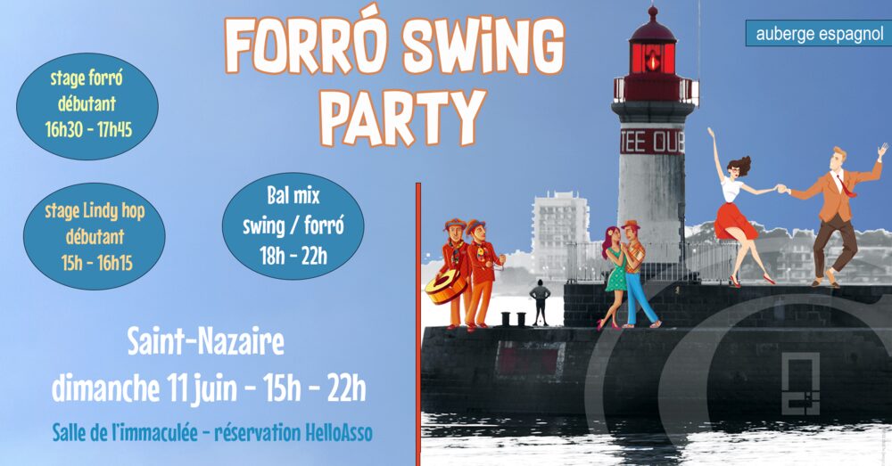 Affiche : Forró Swing Party