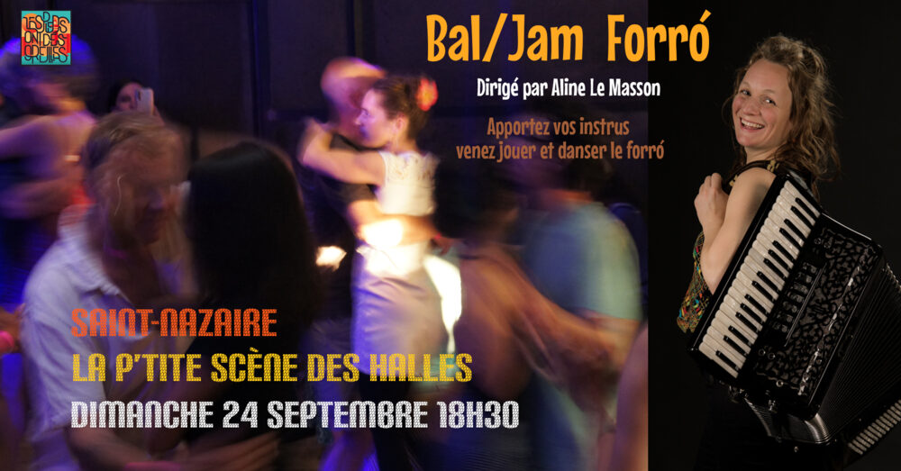 Affiche : Bal-jam forró dirigé par Aline