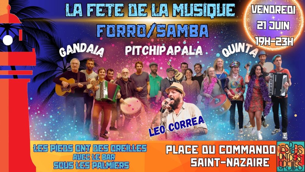 Affiche : Fête de la musique forró/samba