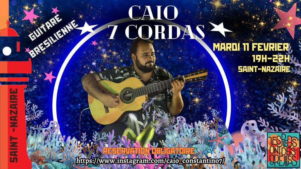 Affiche : Concert de Caio Sete Cordas