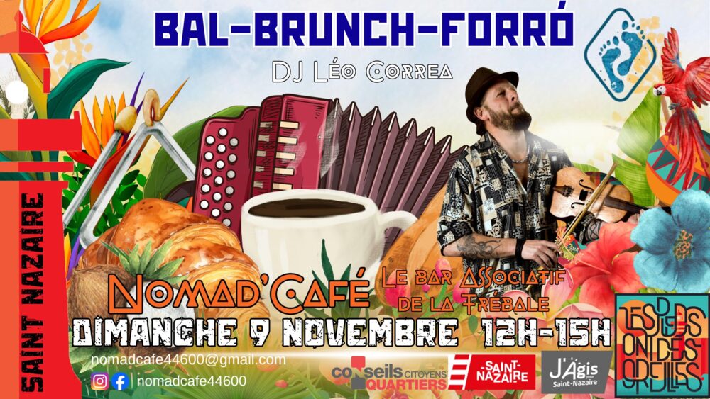 Affiche : Bal-brunch forró au Nomad Café