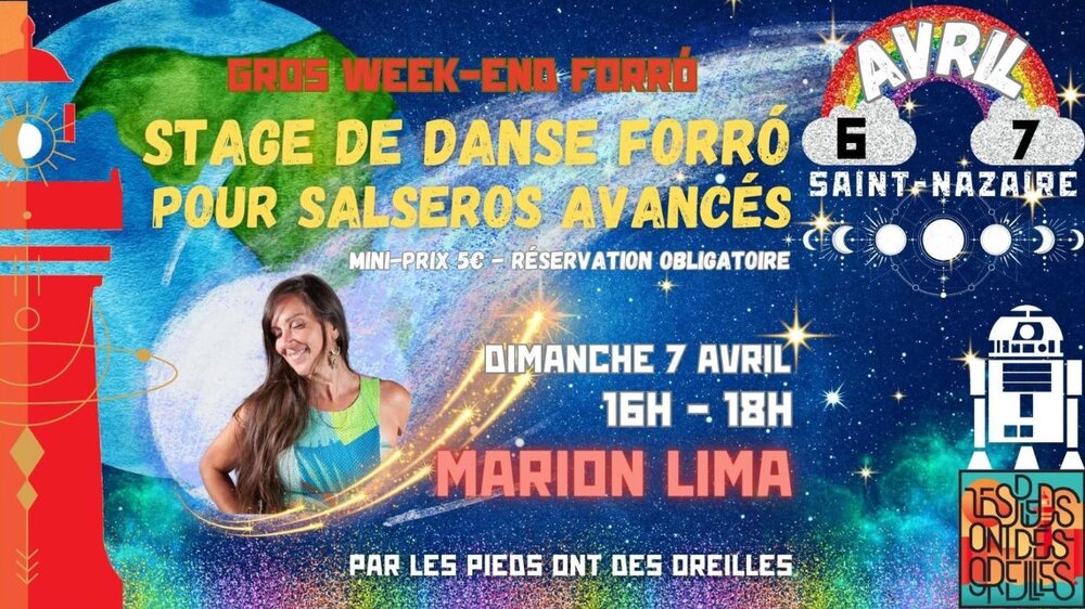 Affiche : Stage de danse forró pour salseros avancés