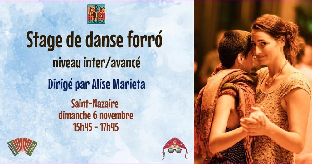 Affiche : Stage de forró avec Alise Marieta (niveau intermédiaire)