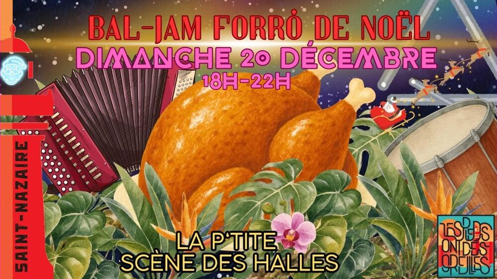 Affiche : Jam forró de Noël