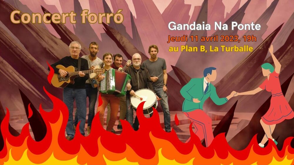 Affiche : Gandaia na Ponte au Plan B