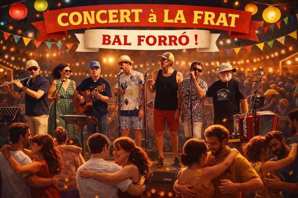 Affiche : Bal-concert forró avec Gandaia na Ponte à la Fraternité