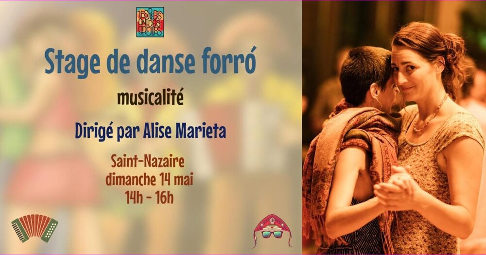 Affiche : Stage de danse forró avec Alise Marieta