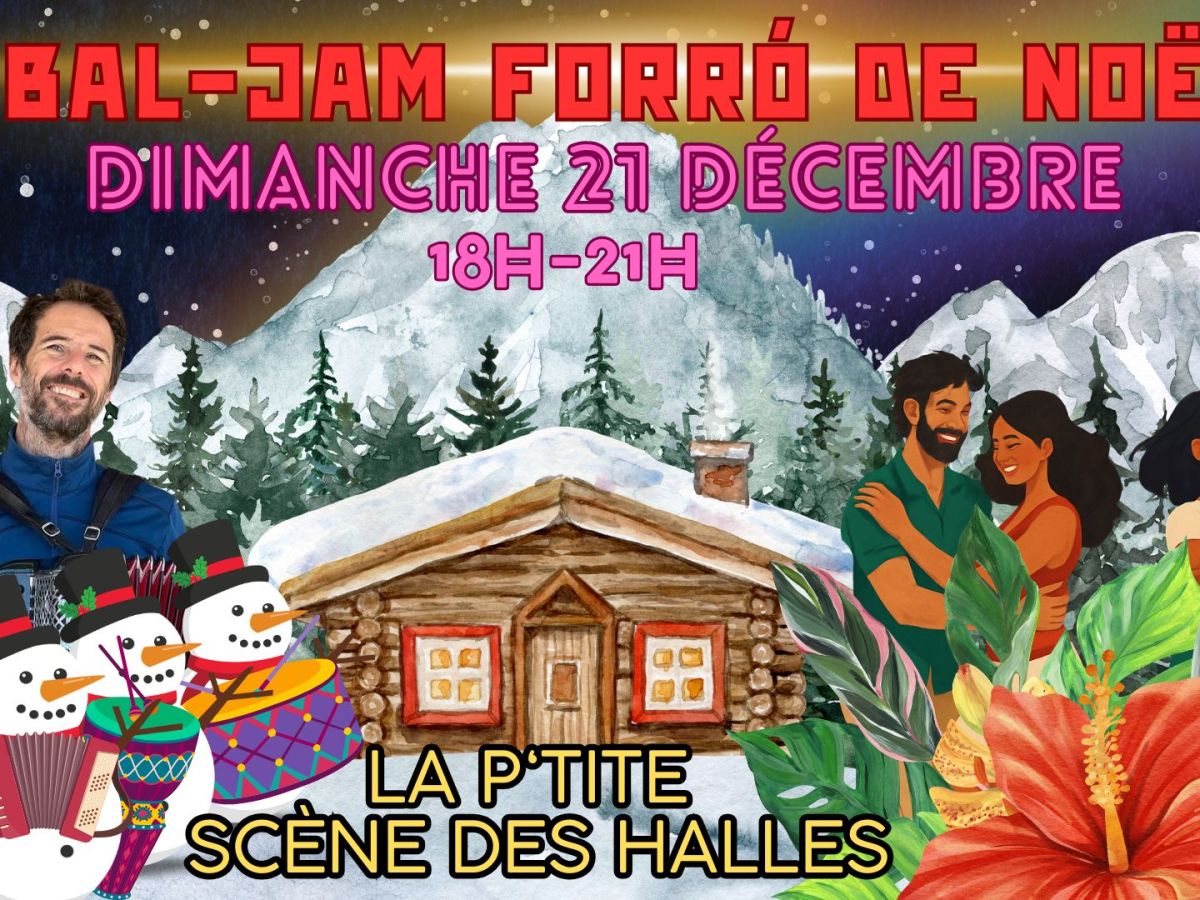 Bal-Jam forró de Noël à&nbsp;Saint-Nazaire